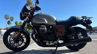 2022 Moto Guzzi V7 Stone ...Modern Classic Motorcycle w upgrades in the SF Bay Area