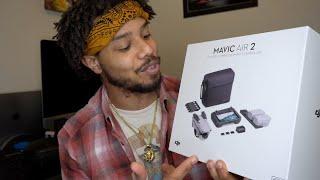 DJI MAVIC AIR 2 AND SMART CONTROLLER UNBOXING! DO I NEED DJI FPV ???