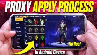 Apply Free Fire Proxy In Android Device (Full Process)