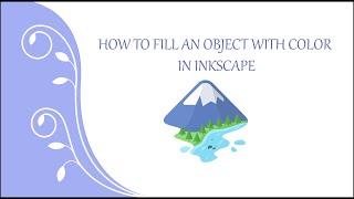 How to Fill an Object with Color in Inkscape