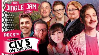 CIV 5 on the 5th: Lewis, Duncan, Rythian, Kirsty, Rambler, Daltos & Spiff | Jingle Jam 2024 Day 5