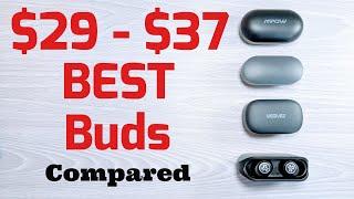 MPow M30 vs Soundpeats TrueDot vs JLab Go Air vs Megivez E20 Comparison Review | $29-$37