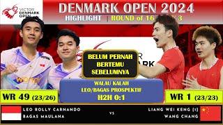 LEO R. CARNANDO / BAGAS MAULANA VS LINAG WEI KENG / WANG CHANG | DENMARK OPEN DAY 3