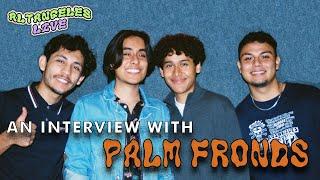 an interview with palm fronds - filmed at gothard studios
