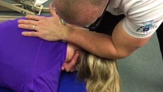 What a neck crack!!!! Prone OA AA Spinal manipulation technique