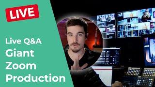  Live Q&A! Behind the scenes of a globally distributed live production