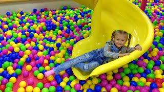 Yasya at the Children's entertainment centre | Playground Video for Kids