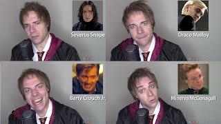 HARRY POTTER IMPRESSIONS! (Hagrid, Draco, Snape, Harry, McGonagall)