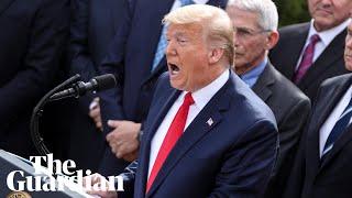 Coronavirus: Trump slams reporter for 'nasty question' over pandemic response team