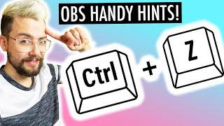 Handy HOTKEY Guide For OBS! - Speed Up Your Workflow!