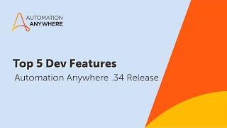 Top 5 Developer-focused features in the .34 release