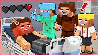 ALI GOT SICK!  - Minecraft