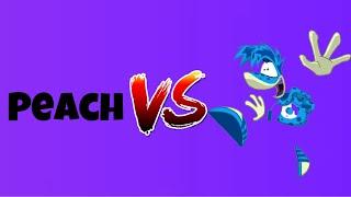 Super Smash Bros Ultimate - Blue Rayman vs Peach (SSBU)