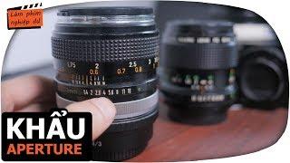 Khẩu độ - Aperture  Quay phim cơ bản