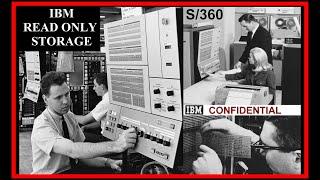 Computer History IBM System 360 READ ONLY STORAGE 1964  Technical Lecture Mainframe Memory Card ROM