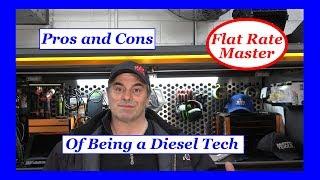 Pros and Cons of Being a Diesel Tech