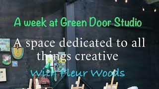 A week at Green Door Studio with Fleur Woods- vlog & interview Part 1