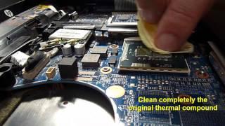 HP Probook 4520s Disassembly and thermal compound paste replacement