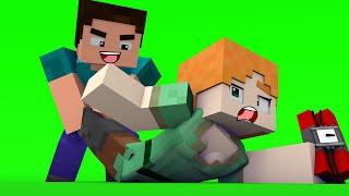 Steve and Huggy Wuggy Help! Big ALEX Stuck, Squid Game, Freddy Fazbear | Minecraft Animation Poppy