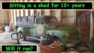 Seized 51 Chevy pickup can we get it running and driving since it was last on the road in 1976?