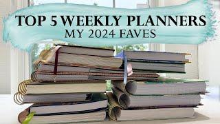 TOP 5 WEEKLY PLANNERS | 2024