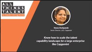 Building Skill Inventory and its Business impact with Veena Deshpande, Director, Capgemini.