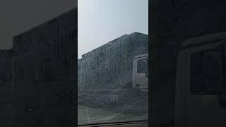 A trailer got an accident currying fuel #travel #nature #shoppingcenter #2024 #africanvillage