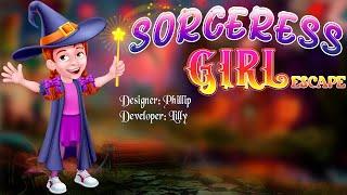 PG Sorceress Girl Escape Game Walkthrough