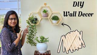 Wall Hanging Making With Ice Cream Sticks | Popsicle Craft | DIY | Best Out Of Waste