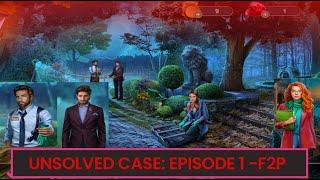 Unsolved Case | Episode 1 F2P | Walkthrough | Unsolved Case Ep 1