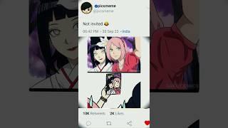 Hinata and Sakura #naruto #asmr #viral #shorts