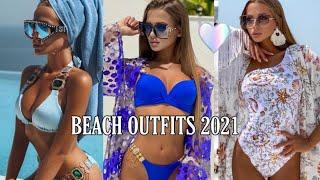 ️OUTFITS DE PLAYA VERANO 2021/ MODA EN TRAJES DE BAÑO MUJER /BEACH OUTFITS SUMMER 2021