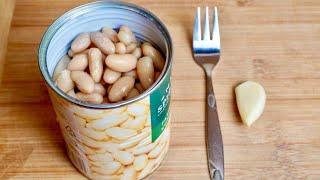 I take a jar of beans and prepare a brilliant salad! Delicious easy recipe!