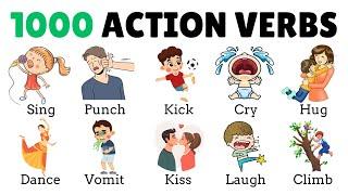 1500 Action Verbs | Common Action Verbs in English | Part 1 | English Vocabulary with Picture |