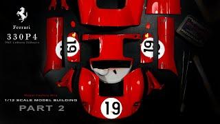 #02 Ferrari 330P4 | Model Factory Hiro | 1/12 | Scale Model Building | ASMR |