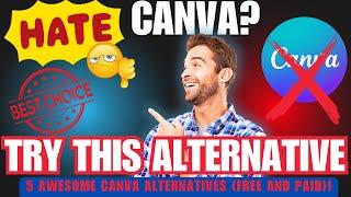 Canva alternatives (Some AI powered free and paid)