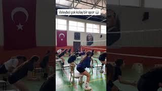 Sizce Voleybol Kolay Mı  #volleyball #voleybol