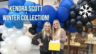 SHOP WITH ME! | Kendra Scott Winter Collection | Kortney and Karlee