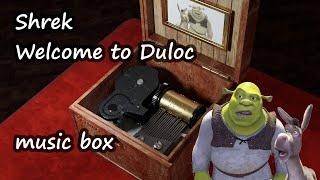 Shrek - Welcome to Duloc music box