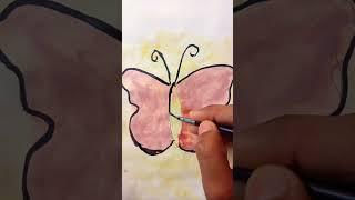 #draw a butterfly# youtube shorts# for amrita art and craft 