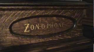"CASEY AS A JUDGE" Early G&T Monarch Record Played On Late Model ZONOPHONE Phonograph