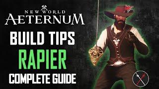 New World Aeternum Rapier Build Guide - How to Play Rapier in PvE & PvP 2024