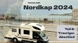 (6) Trauriger Abschied | Nordkap 2024 | Wohnmobil-Reisebericht | 4K