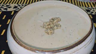 Restaurant style Cream Of Mushroom Soup Recipe