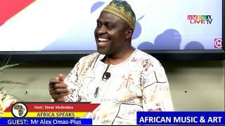 The vibrate of talking drums and other African musical instruments