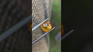 Orange Sapphire                          5.13 crt Heated Ceylon