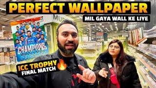 Finally The END Of Wallpaper Shopping | Found The Best One For Lounge Makeover | Indian Youtuber