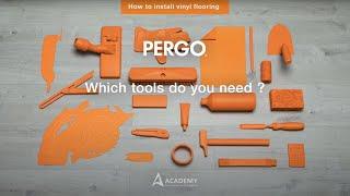 Installing Pergo vinyl flooring - Which tools do you need?