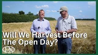 Is Our Barley Ready to Combine Before Open Day? Spraying Efficiency & Meet the Master of the WCF!