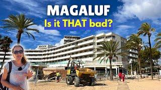 MAGALUF: Holidaying on a Building Site in Majorca (Mallorca)